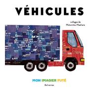 Véhicules Mon imagier futé - Motomitsu Maehara - Balivernes - cartonné - Document jeunesse