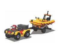 Véhicules Sam Le Pompier Mini Die-Cast - DICKIE TOYS - Mercury et Neptune - Jaune - Extérieur - 3 ans