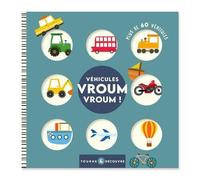 Tourne et découvre - véhicules vroum vroum