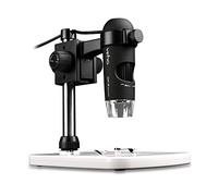 Veho Discovery DX-2 Microscope numérique USB 3 MP | Grossissement x500 | Capture Photo | Capture vidéo | VMS-007-DX2 | Noir