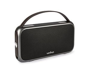 Veho M7 Retro Enceinte sans Fil Compatible avec Smartphone/Tablette/Lecteur MP3 Bluetooth Gris