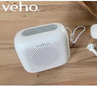 Veho MZ-4 Haut-Parleur Bluetooth Portable - Étanche - TWS - Blanc - NEUF OVP