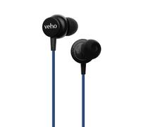 Veho Z-3 Casque Avec fil Ecouteurs Appels/Musique Bleu