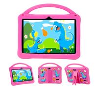 Veidoo Tablette Android 7 Pouces pour Enfants, 2 Go RAM, 32 Go ROM, Application iWawa avec Contrôle Parental, Écran Antifatigue, Jeux Éducatifs, WiFi, Double Caméra, Coque Silicone (Rose)