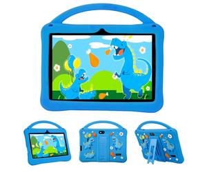 Veidoo Tablettes Android 7" pour Enfants, 2 Go de RAM, 32 Go de ROM, Applications aiwawa, Commandes parentales, Jeux éducatifs, WiFi, Double caméra, étui en Silicone (Bleu)