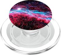 Veil Nebula Blue Space Purple Galaxy Phone Cadeau PopSockets PopGrip pour MagSafe