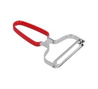 Veilleur Peeler Multifonctional Manuel Fruit Conducombre Péler Peleling Outil en acier inoxydable Place Plastique Poignée Cuisine Camping (Rouge)