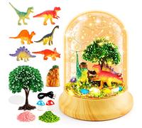 Veilleus dinosaure à faire soi-même, kit de bricolage CS COSDDI pour enfants, veilleuse DIY, travaux manuels et décorations pour anniversaires, Noël, Halloween, 3 à 10 ans