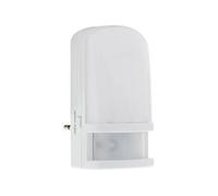 REV 00337162 Veilleuse, veilleuse à LED avec contrôle automatique du crépuscule, fonction de changement de couleur, Blanc