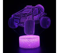 Veilleuse 3d En Forme De Camion, Lampe Led À 7 Couleurs, Cadeau D'anniversaire Pour Garçon, Petit Ami, Homme, Enfant, Fan De Sport, Éclairage, Jouets Décoratifs-16