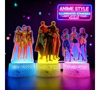 Veilleuse 3D K-POP Demon Hunter Girl Group avec découpe de précision transfrontalière sans soudure 30