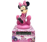 Veilleuse 3D Minnie avec réveil KIDS EUROSWAN 86536