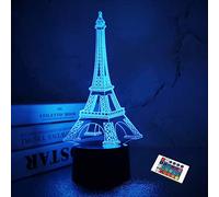 Veilleuse 3D pour enfants avec dauphin et marsouin 7 couleurs changeantes