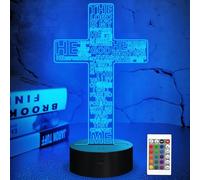 Veilleuse 3D pour enfants avec dauphin et marsouin 7 couleurs changeantes