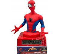Veilleuse 3D Spiderman avec réveil KIDS EUROSWAN 86512