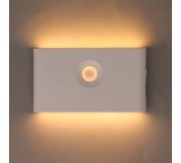 Veilleuse À Capteur De Mouvement, Charge De Type C, Lampe Murale À Led Magnétique Double Face, Crépuscule Jusqu'à L'aube, Lumières À Capteur De Mouvement Pour Chambre À Coucher,[X574]