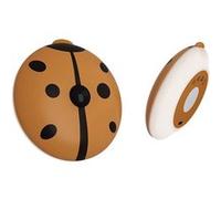 Veilleuse à détecteur de mouvement, lampe coccinelle à LED FONGWAN pour chambre de bébé, chambre à coucher, couloirs - Jaune Jaune G