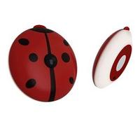 Veilleuse à détecteur de mouvement, lampe coccinelle à LED FONGWAN pour chambre de bébé, chambre à coucher, couloirs - Rouge Rouge G