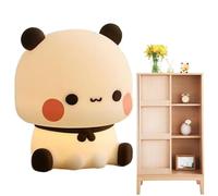 Veilleuse à LED en forme de mignon - 3 modes à intensité variable - Veilleuse en silicone souple pour l'allaitement, la chambre d'enfant et la décoration de la chambre d'enfant