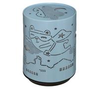 Veilleuse À Pile Push Trendy H.13cm Métal Bleu Ourson TU