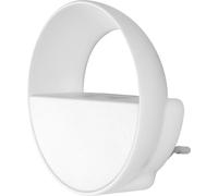 Veilleuse À Prise Led, 0,7 W, 15 Lumens, 4000 K, Veilleuse Lunetta À Intensité Variable, Avec Technologie De Gradation Tactile, Blanc Froid, 1 Pièce