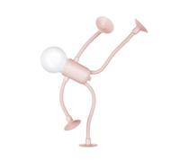 Veilleuse Amusante de Forme Changeante pour Homme Sportif 2024 avec Ventouse, Jolie Ampoule, Lampe de Bureau Pliable pour la Maison