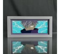 Veilleuse Anime Satoru Gojo Figure pour chambre à coucher Lampe de décoration LED Lampe d'ambiance Anime Lampe de bureau