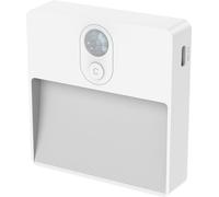 Veilleuse avec détecteur de mouvements Ansmann Sensor-Nachtlicht NL5R wiederaufladbar 1600-0481 rond LED blanc chaud blanc