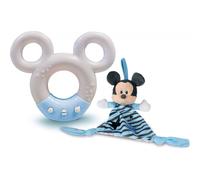 Clementoni Veilleuse projecteur Disney Baby Mickey 17397 – musicale, lumineuse, peluche lavable