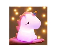 Veilleuse bébé licorne veilleuse enfant 7 couleurs licorne pour filles veilleuse enfant rechargeable USB