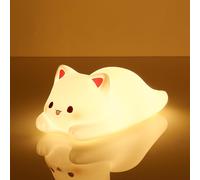 Veilleuse Bébé Veilleuse Enfant Minuterie 1/3 Heure Kitty Veilleuse Bebe Chat Veilleuse Cadeaux Pour Enfants Veilleuse Colorée Pour Enfant(Kiki)