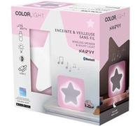 Enceinte Bluetooth Kids rose étoile - Neuf