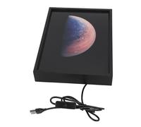 Veilleuse Bluetooth avec Haut-Parleur de Style Mural, Lampe de Table Alimentée par USB, Haut-parleurs sans Fil avec Bluetooth 5.3, Veilleuses 3 W, Décoration de Chambre pour