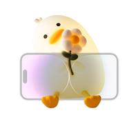 Veilleuse canard en silicone rechargeable 3 modes à intensité variable pour allaitement, maison, chevet, université, sommeil, chambre à coucher, salle de bain, dortoir