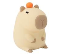 Veilleuse Capybara, Lampe de Nuit Mignonne Squish Capybara, Lampes LED en Forme d'animaux avec 2 Luminosités, Lumière de Robinet Capybara pour Chambre d'enfant, Salon