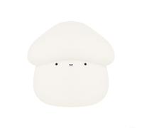 Veilleuse champignon à intensité variable, lampe rechargeable USB-C en silicone avec minuterie, 2 niveaux de luminosité, contrôle tactile pour chambre d'enfant