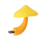 Veilleuse Champignon | Déco LED À Capteur Auto Enfichable | Veilleuses Murales,Convient Pour Un Usage Intérieur, Chambre Bébé, Camping, Bureau, Chevet, Prise Électrique, Salle De Bain, Chambre,