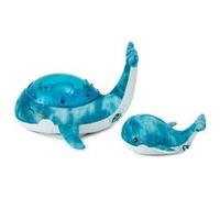 Peluche Veilleuse Tranquil Whale Family Blue NC