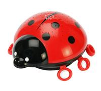 Veilleuse 'coccinelle', noir / rouge