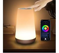 Veilleuse connectéeWiFi compatible avec Alexa et Google Home veilleuse multicolore réglable pour la décoration de la chambre