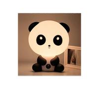 Veilleuse de chevet, douce et chaude, style panda, idéale pour une chambre d'enfant ou de bébé.
