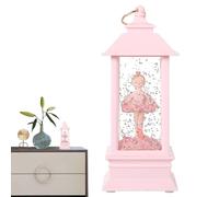 Veilleuse de danse - Lampe en Cartoon Ballet Girl | Figurine cadeau lumineuse LED flocon de neige de sable | Lumière de rêve créative pour chambre d'enfant, chambre à coucher, design aléatoire