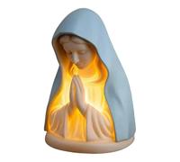 Veilleuse De La Vierge Marie Veilleuse De Prière À LED Vierge Marie Sainte Vierges Maries Élégante Lampe Religieuse pour Couloir, Salle De Prière, Dortoir, Cuisine, Coin Lecture Fête des Mères (A)