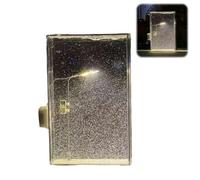 Veilleuse de Noël avec scène de neige réaliste, lampe de rue enneigée, lampadaire de rue d'intérieur décoration de Noël, c'est un excellent cadeau à offrir à vos amis et à votre amour en hiver