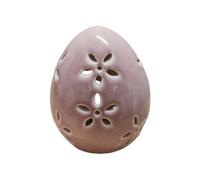 Veilleuse de Pâques pour enfants - Œuf de Pâques LED avec lapin creux - Décoration de la maison de Pâques avec couleur chaude - Robinet décoratif de Pâques - Lumière de nuit portable pour bébé