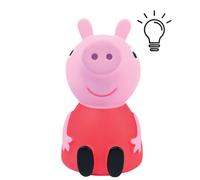 Lexibook, Peppa Pig, Veilleuse de Poche LED pour chambre d'enfants, lumière douce, à piles, Rose, NLJ01PP