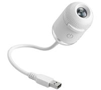 Veilleuse De Projecteur De Galaxie 2 en 1, Projecteur De Veilleuse De Galaxie USB Lampe De Projecteur D'étoile Films Espace Plafonnier for Chambre De Voiture(12 Projection Films)