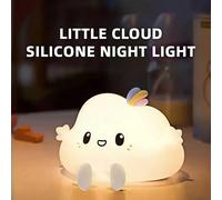 Veilleuse décorative en forme de nuage, tactile et rechargeable, aux couleurs changeantes. Convient pour Noël, Nouvel An, cadeaux de fête, cadeaux de la Saint-Valentin. Peut être utilisée comme veille
