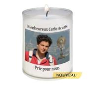 Veilleuse diamètre 50 mm - H 65 mm - Carlo Acutis