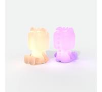 Veilleuse Dino Light Multi Couleur - Veilleuse Led Rechargeable Usb-c - Mob Rose Et Orange TU